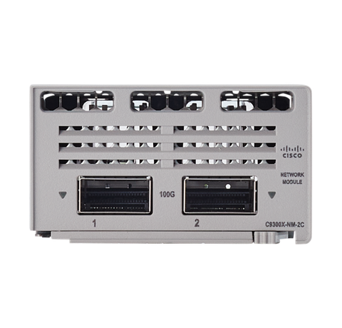 C9300X 2-port 40G/100G SFP+ Network Module, w/MERAKI