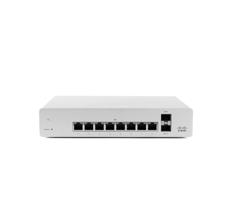 Meraki MS130-8P-I Cloud Mgd 8GE 120W PoE Switch Internal PSU