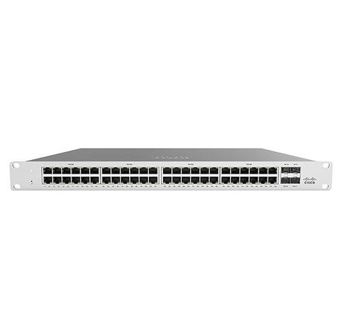 Meraki MS125-48LP 10G L2 Cld-Mngd 48x GigE 370W PoE Switch