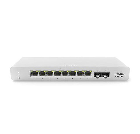 Meraki MS120-8 1G L2 Cloud Managed 8X GigE Switch